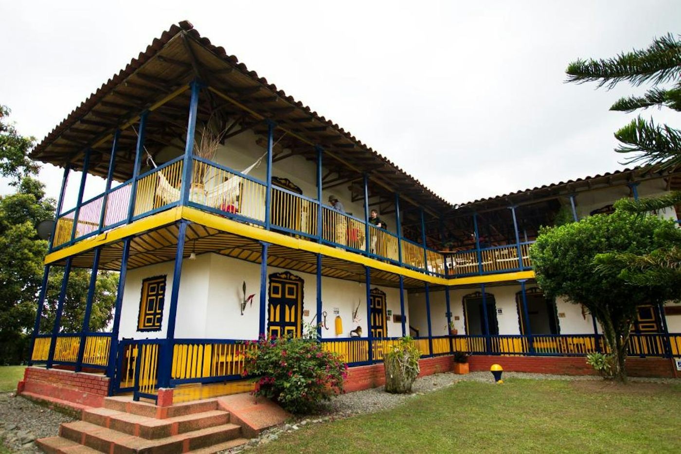 facade · Hotel Hacienda Combia