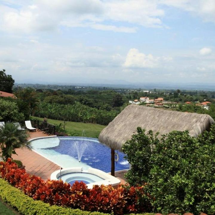 Jardines de la hacienda